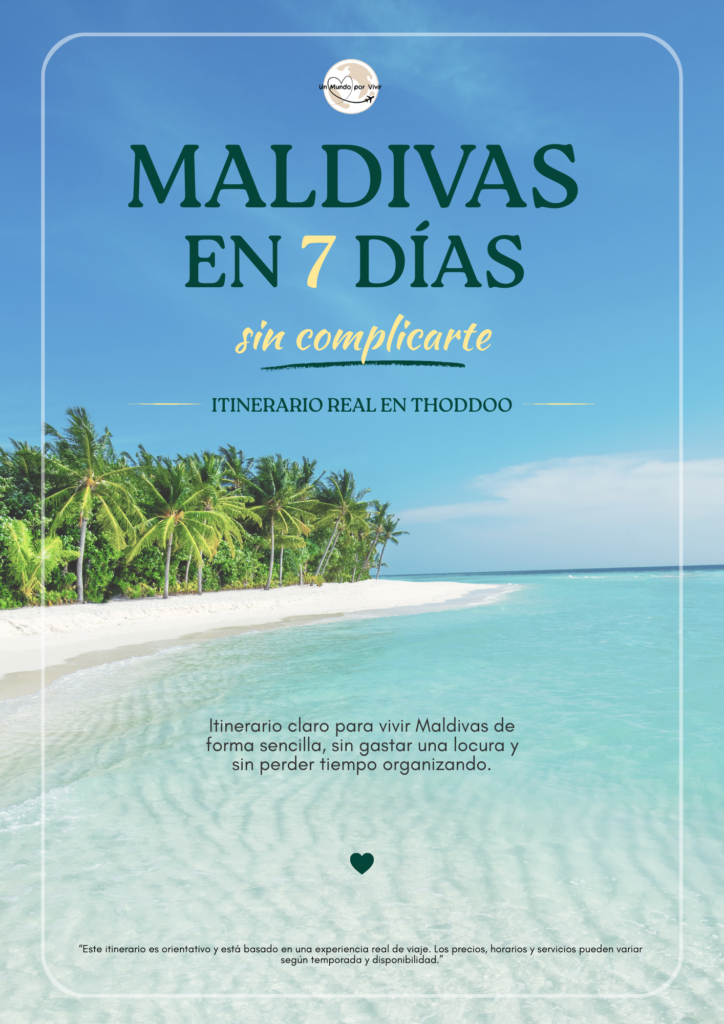 Rutas listas para inspirarte maldivas en 7 dÍas